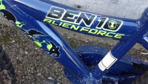 Boys Ben Ten bicycle.