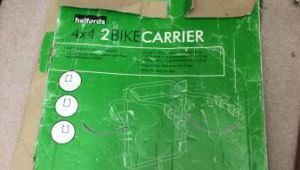 4x4 bike carrier as new inc ladies bar