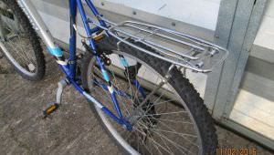 Chrome Bike Pannier Rack (Incl P&P)