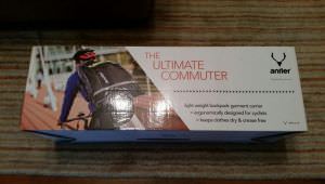 Suit/garment carrier for Motorcyclist /Cyclist. From Antler