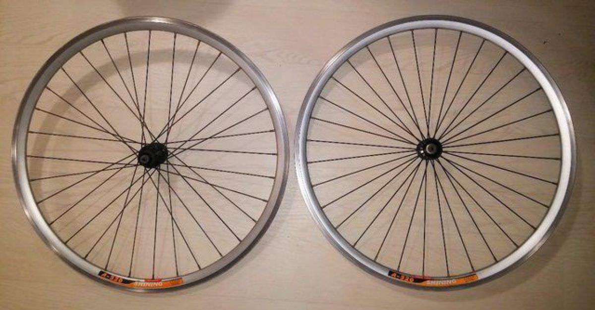 Road Bike Wheelset Front And Rear, 700C (622) + Aero Rims