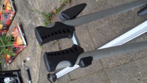 Exodus roof mounted cycle carrier (pair)