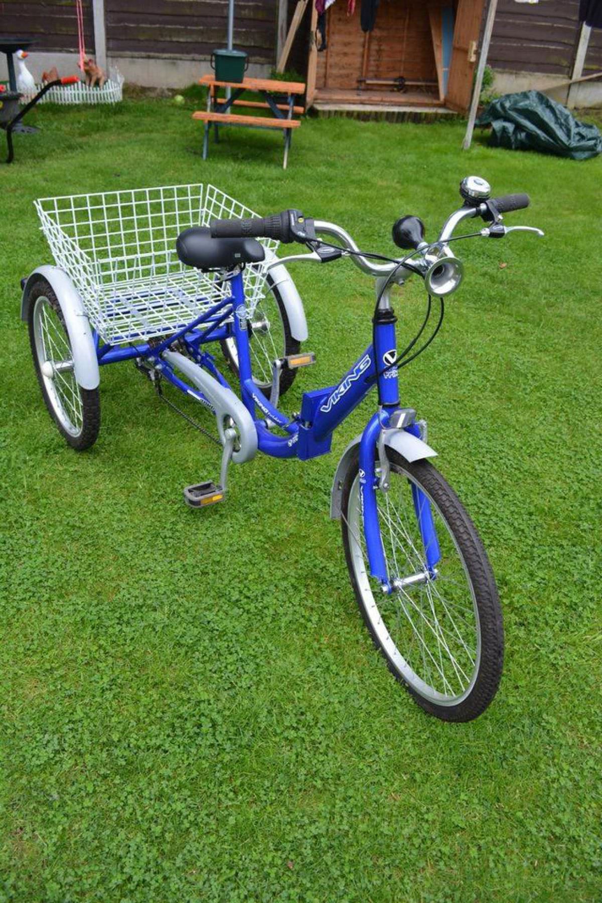 Adult 3 wheel folding bike