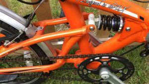 Folding bike. Unisex with suspension! BARGAIN!