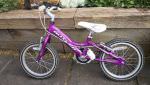 Claud Butler Flame (Purple) 16w Girls 2014 Bike.