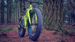 Dune calibre fat bike with upgraded tyres and breaks