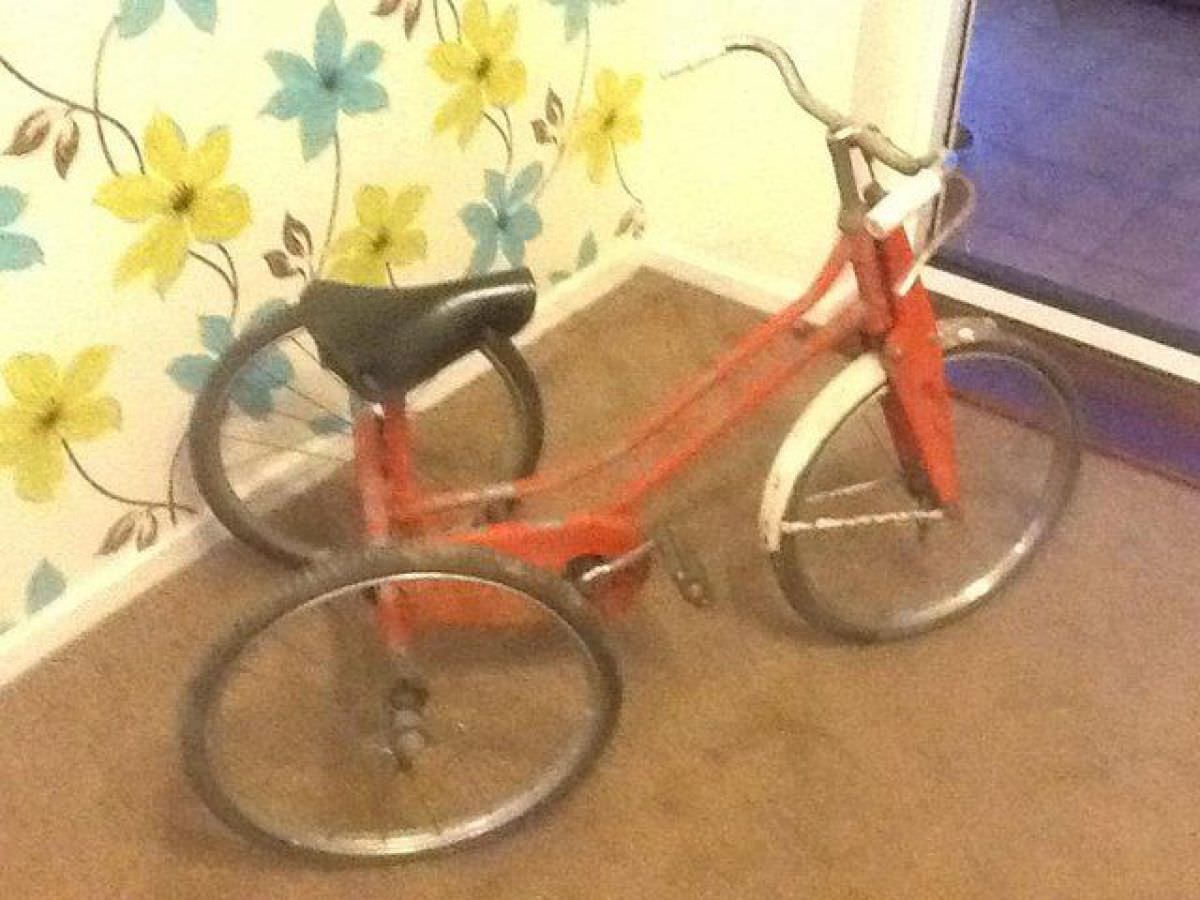 Rare Vintage childs tricycle trike nice house/garden feature