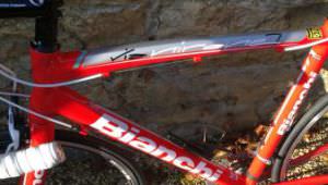 Bianchi Nirone 7 Road Bike +Turbo Trainer + Wheel Block