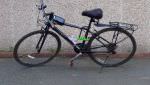 Well maintained Trek 7.2 FX hybrid bike with lock and rack