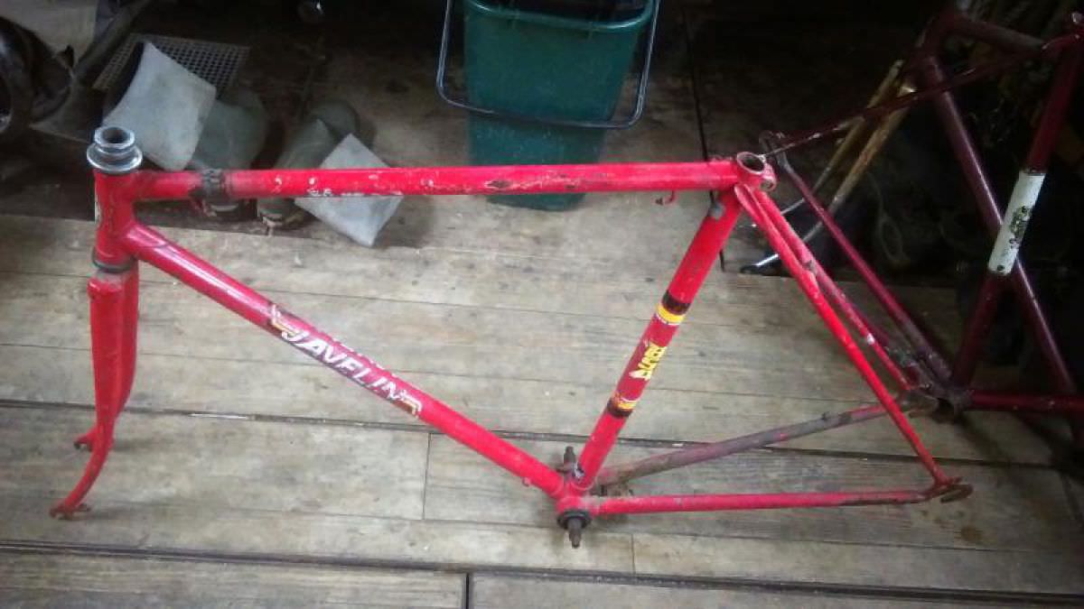 bsa javerlin bicycle frame