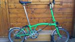 Barely used 3 speed Brompton in excellent condition