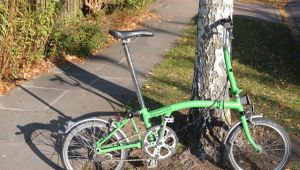 Barely used 3 speed Brompton in excellent condition