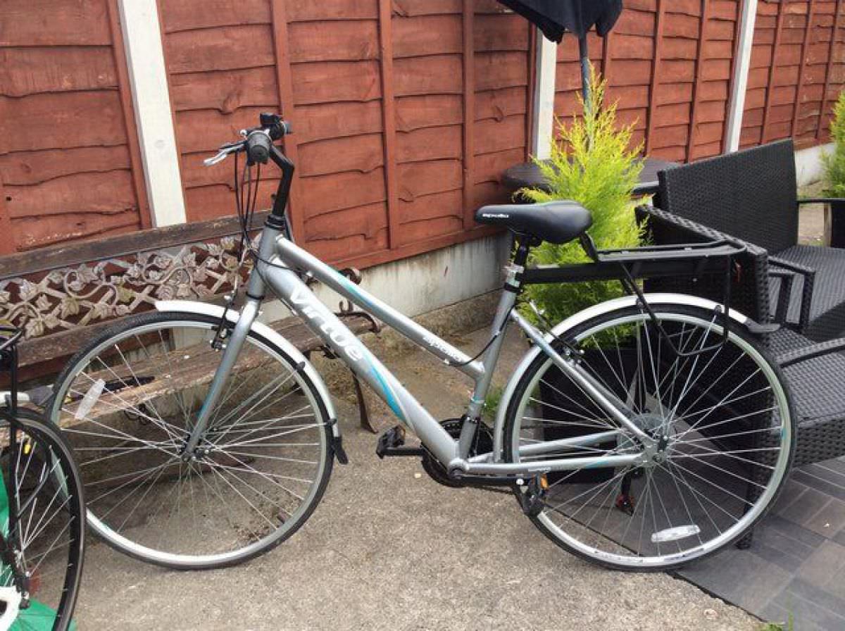 Two excellent condition adult woman's and mans bike,