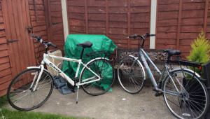 Two excellent condition adult woman's and mans bike,