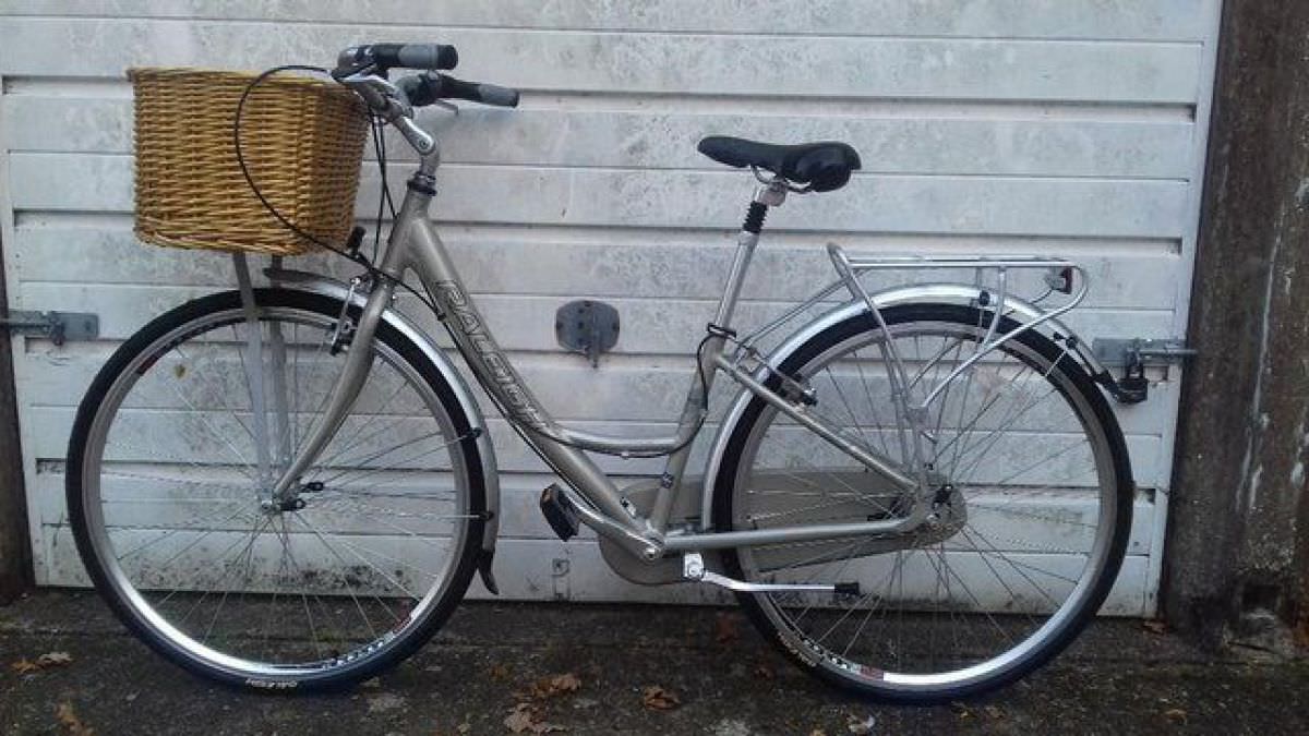 Ladies Vintage Shopping Bicycle