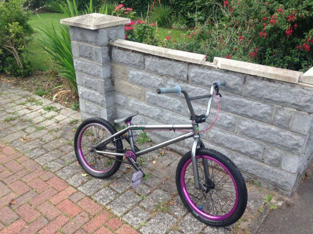Mongoose chamber bmx with custom parts.