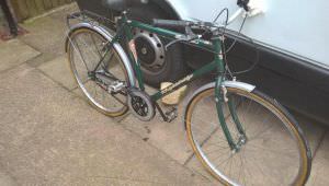 vintage bicycle 3 speed b/rack concept / nightbridge